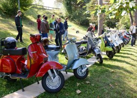 Vespa-Treff 2013 - Festplatz Völs am Schlern