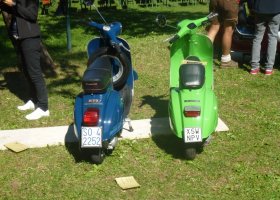Vespa-Treff 2012 - Festplatz Völs am Schlern