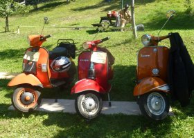 Vespa-Treff 2012 - Festplatz Völs am Schlern