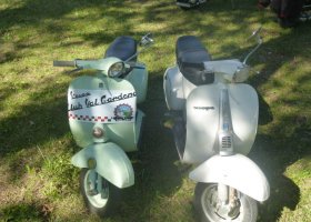 Vespa-Treff 2012 - Festplatz Völs am Schlern