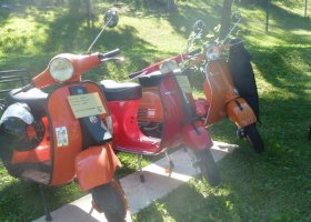 Vespa-Treff 2012 - Festplatz Völs am Schlern
