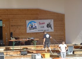 Vespa-Treff 2012 - Festplatz Völs am Schlern
